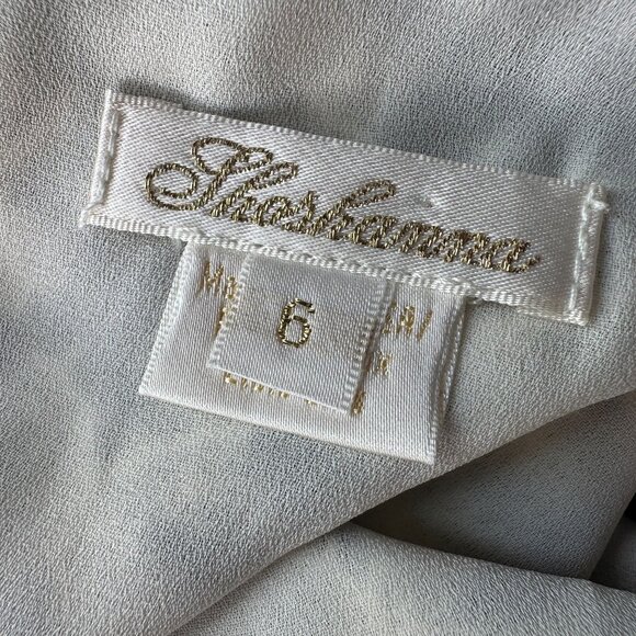 Shoshanna Womens 6 Dress Kassia Mini Embroidered Floral Lace Navy Ivory - Picture 8 of 10